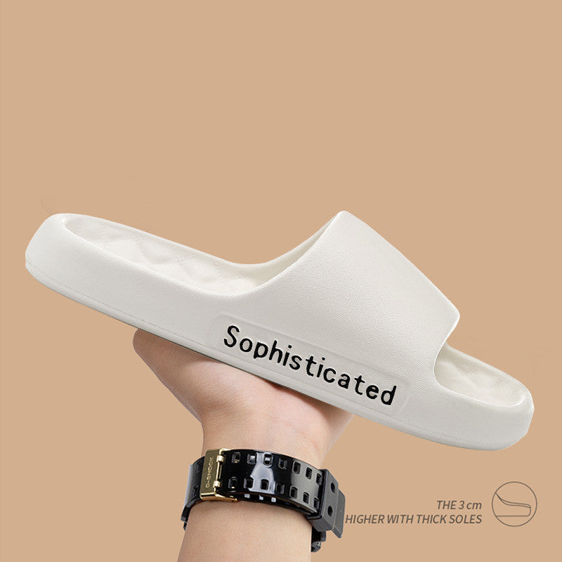 MUSHI COD Women's Shoes Flat Sandals Indoor Slippers Fashion Anti-slip Men's Slippers & K402