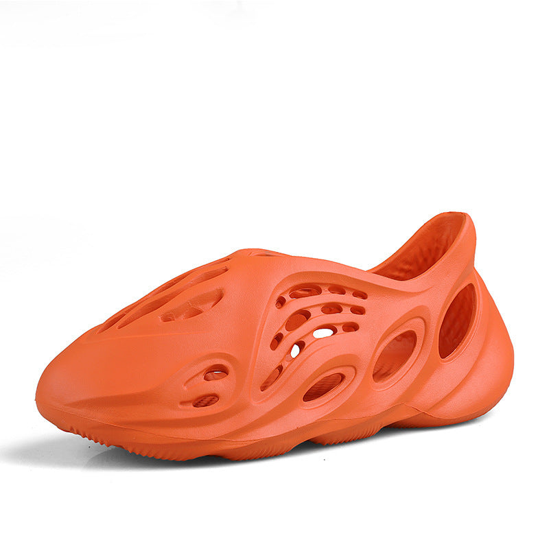 MOOSII Ready Stock Hole shoes Women&Men slippers Couple sandals outdoor fashion sports sandal beach shoes Unisex size:35-46 YL406