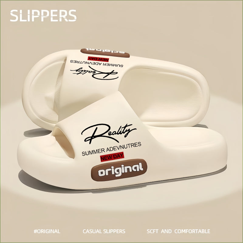 Moosii Fashion Men Women Slippers Comfortable Anti-Slip