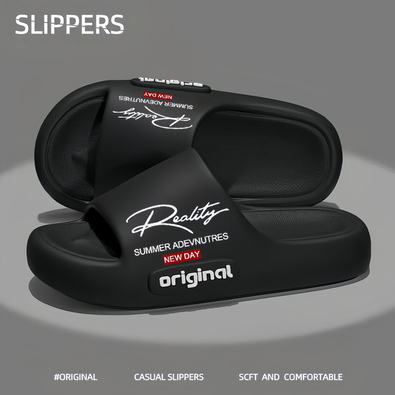 Moosii Fashion Men Women Slippers Comfortable Anti-Slip