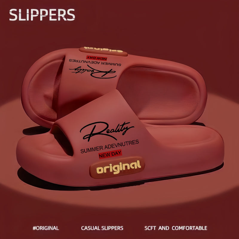 Moosii Fashion Men Women Slippers Comfortable Anti-Slip