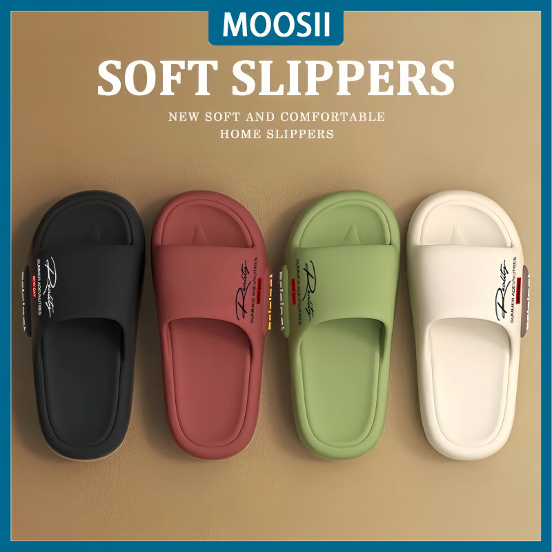 Moosii Fashion Men Women Slippers Comfortable Anti-Slip
