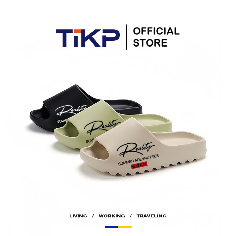 Tikp Fashion Men Outdoor Slippers Women Sandals Comfortable Anti-slip