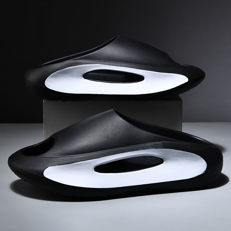 MOOSII Men's Sandals selipar tebal selipar lelaki sandal perempuan Unisex Slippers kasut pantai EVA 3 colors size 36-45