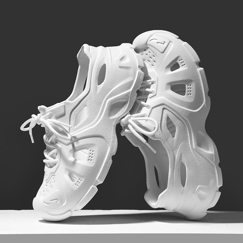 MOOSII Men's Shoes sandal bertali lelaki Sandals sandal lelaki Fashion Breathable Anti-Slip