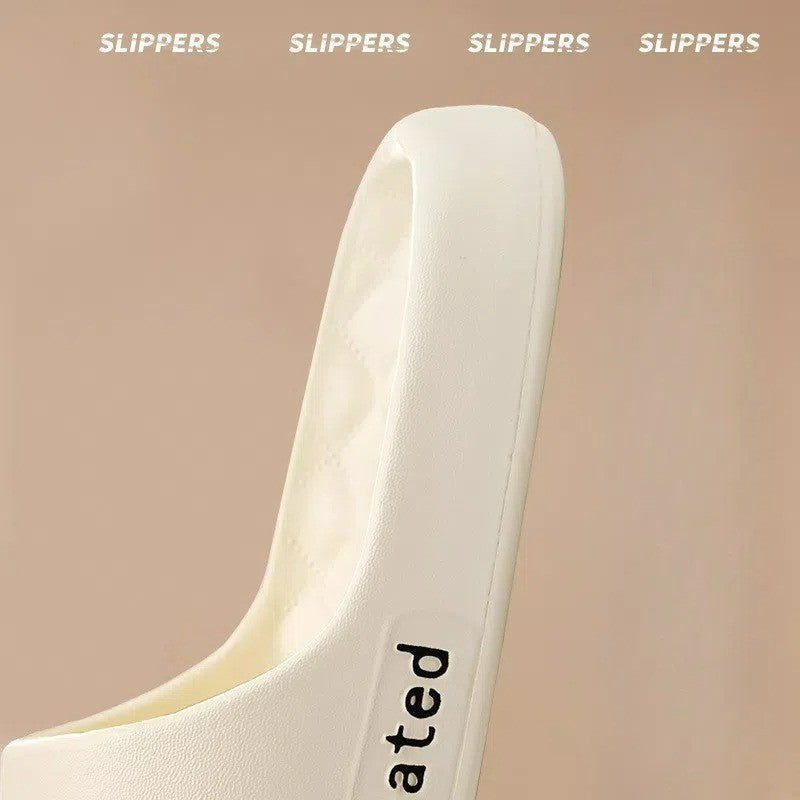 MUSHI COD Women's Shoes Flat Sandals Indoor Slippers Fashion Anti-slip Men's Slippers & K402