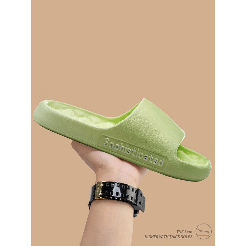 MUSHI COD Women's Shoes Flat Sandals Indoor Slippers Fashion Anti-slip Men's Slippers & K402