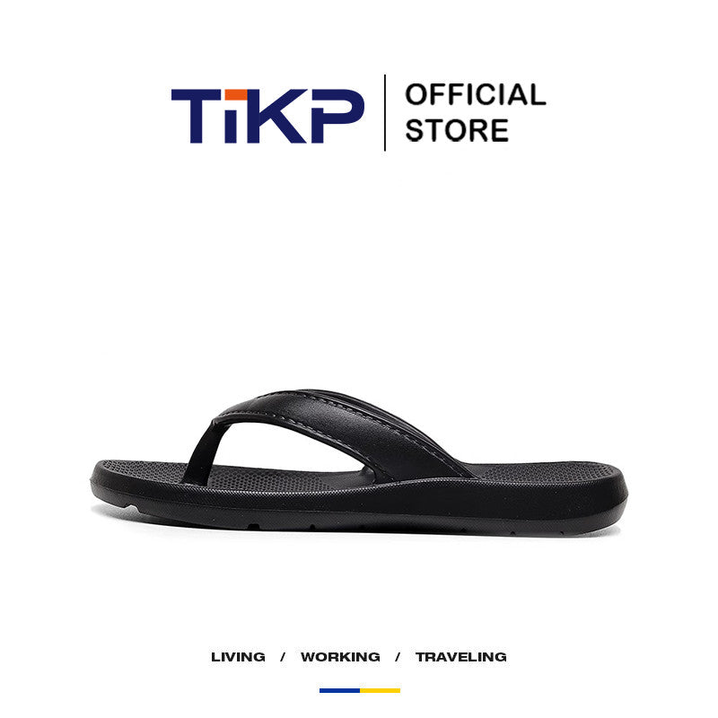Tikp Fashion Ladies Flip-Flops Men's Slippers Lightweight Comfortable Anti-Slip