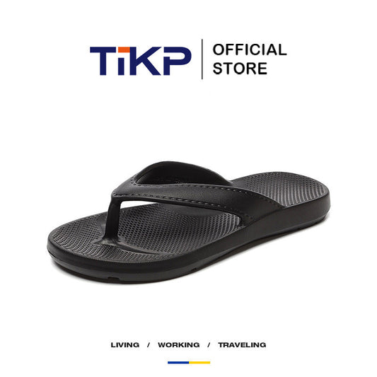 Tikp Fashion Ladies Flip-Flops Men's Slippers Lightweight Comfortable Anti-Slip
