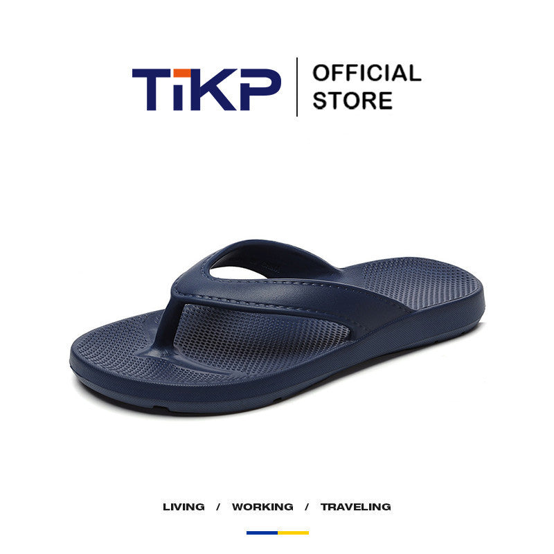 Tikp Fashion Ladies Flip-Flops Men's Slippers Lightweight Comfortable Anti-Slip