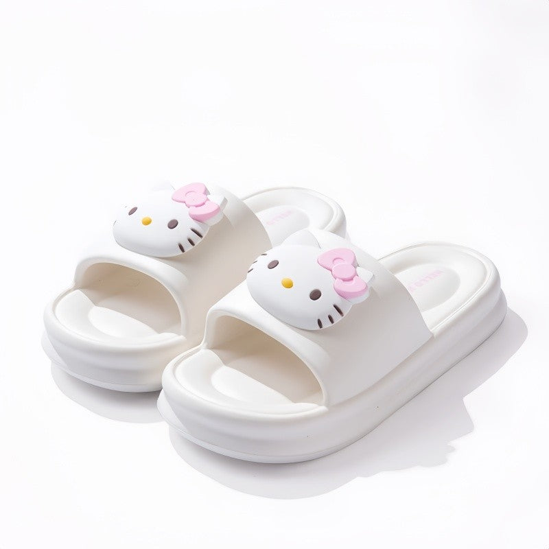 Moosii Ladies Slippers Cute Cartoon Sanrio Children Slippers Comfortable Anti-slip