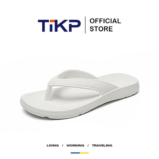 Tikp Fashion Ladies Flip-Flops Men's Slippers Lightweight Comfortable Anti-Slip